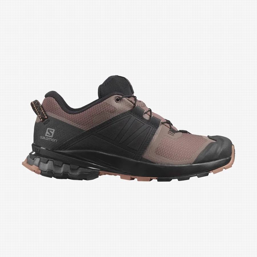 Salomon Xa Wild Trailschoenen Dames Bruin/Zwart (EVS9399KW)